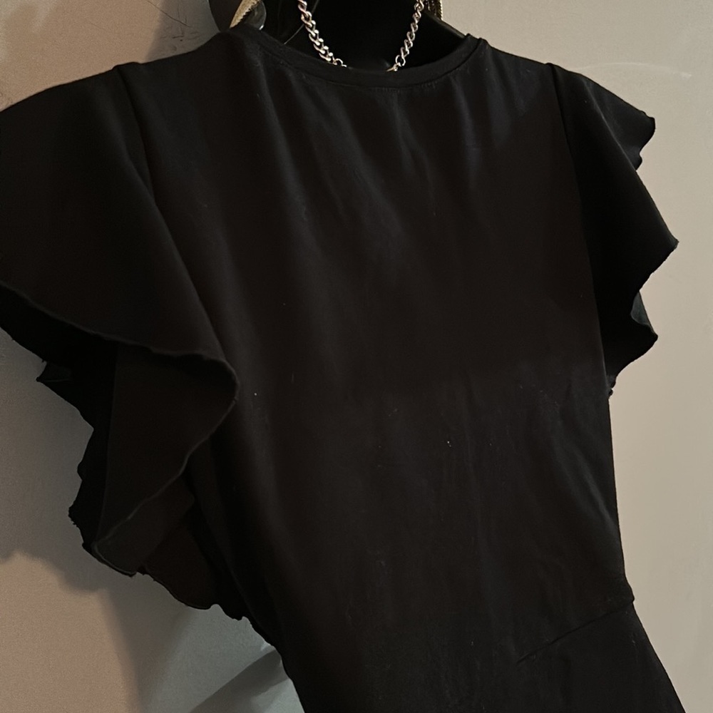 Kate Spade Flutter-sleeve Dress size XS EUC - Picture 5 of 12